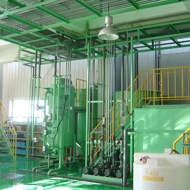 Indoor sewage treatment plant